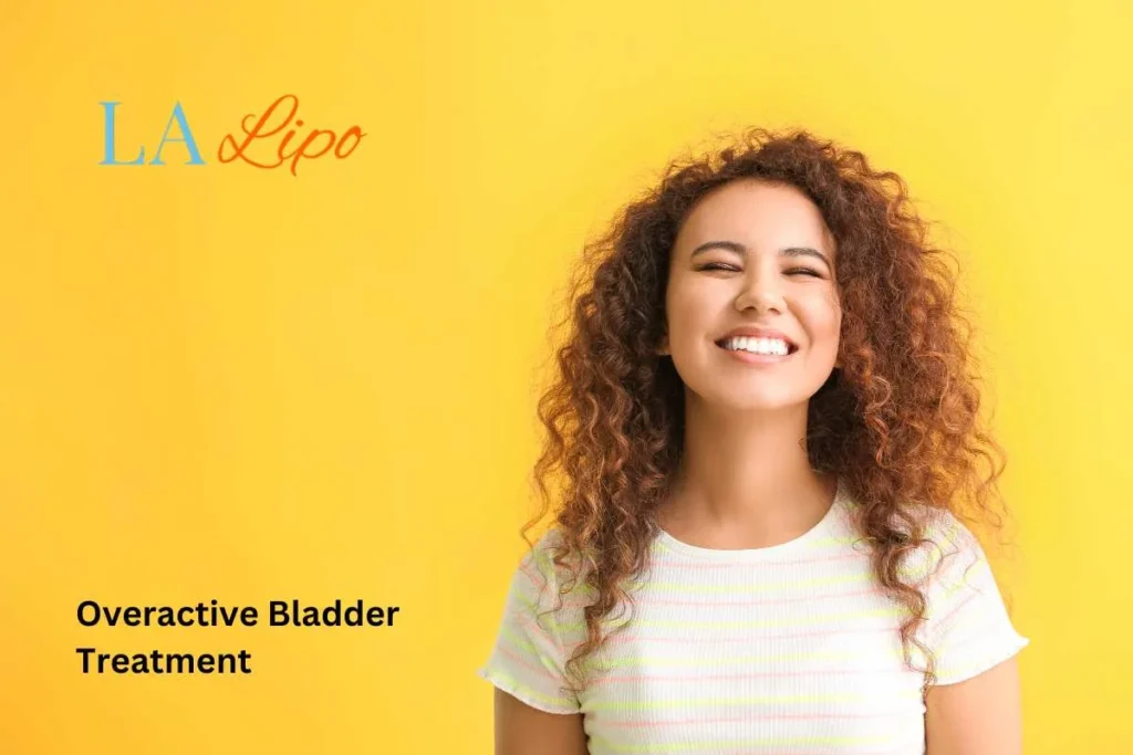 woman smiling about overactive bladder treatment Beaconsfield solutions