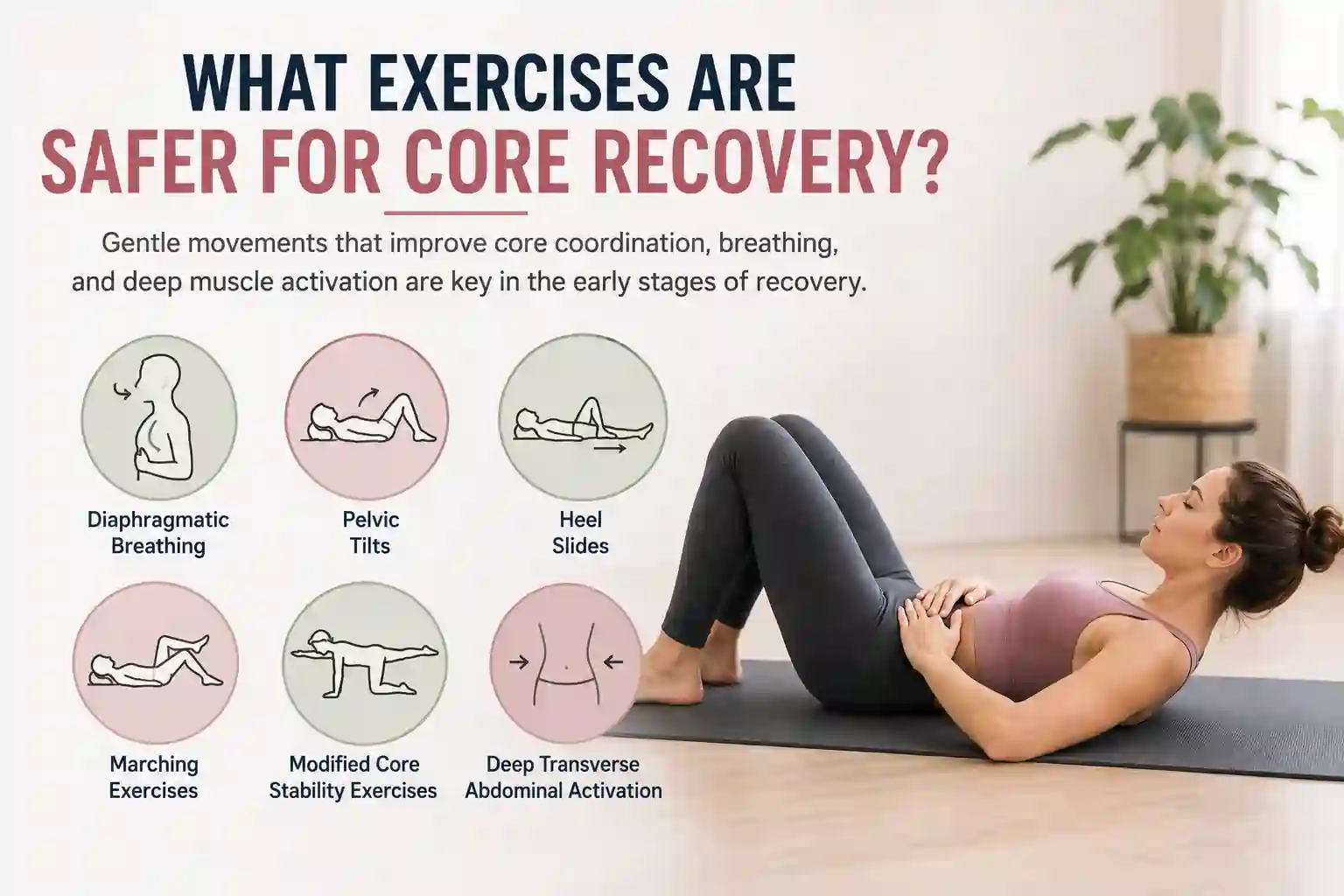 What Exercises Are Safer for Core Recovery Beaconsfield