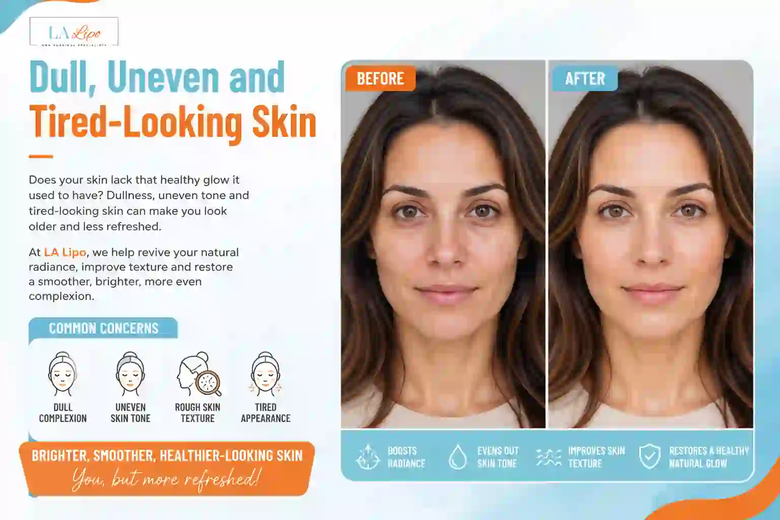 Sign #5: Dull, Uneven and Tired-Looking Skin Beaconsfield